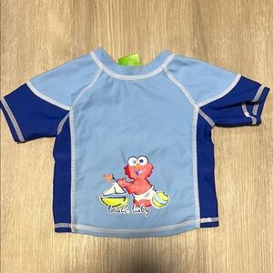 Kids Blue Swim Shirt